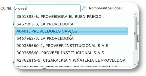 AutocompleteTerceros