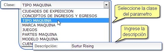 ClaseDescripcionParametrosGenerales