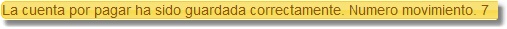 CuentaPorPagarExitosa