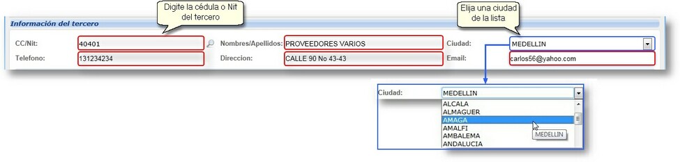 InfoTerceros