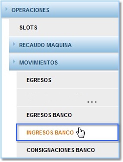 IngresosBanco