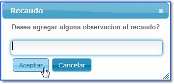 ObservacionRecaudo