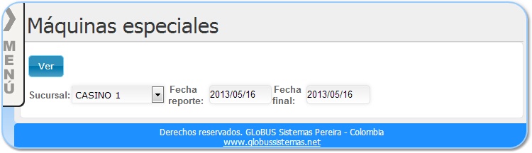 PantallaReporteMaquinasEspeciales