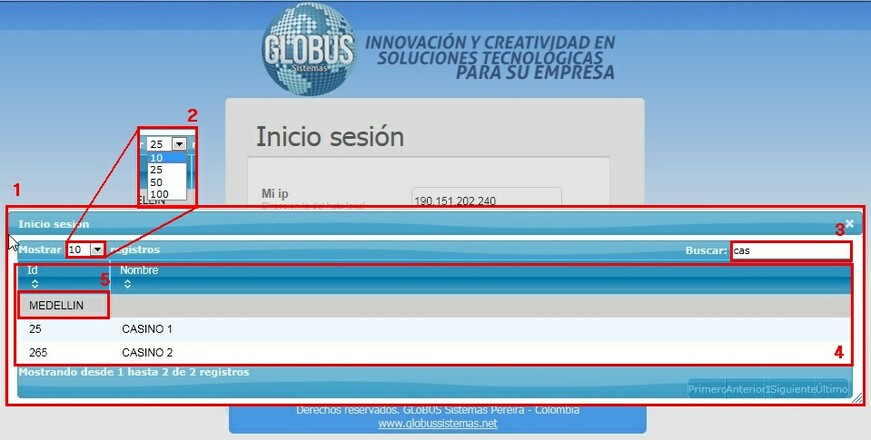 SelecSucursal