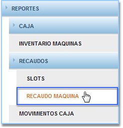 ReporteRecaudoMaquina